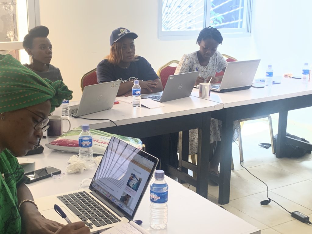 bénéficiaires de la formation Wikitrainer