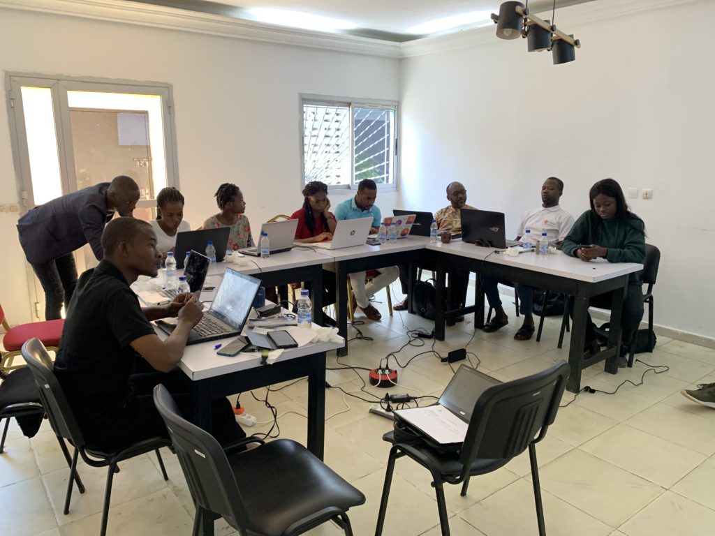 Les participants à la formation WPWP