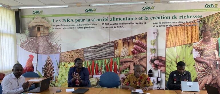 Membre de l'équipe du CNRA - Atelier de formation