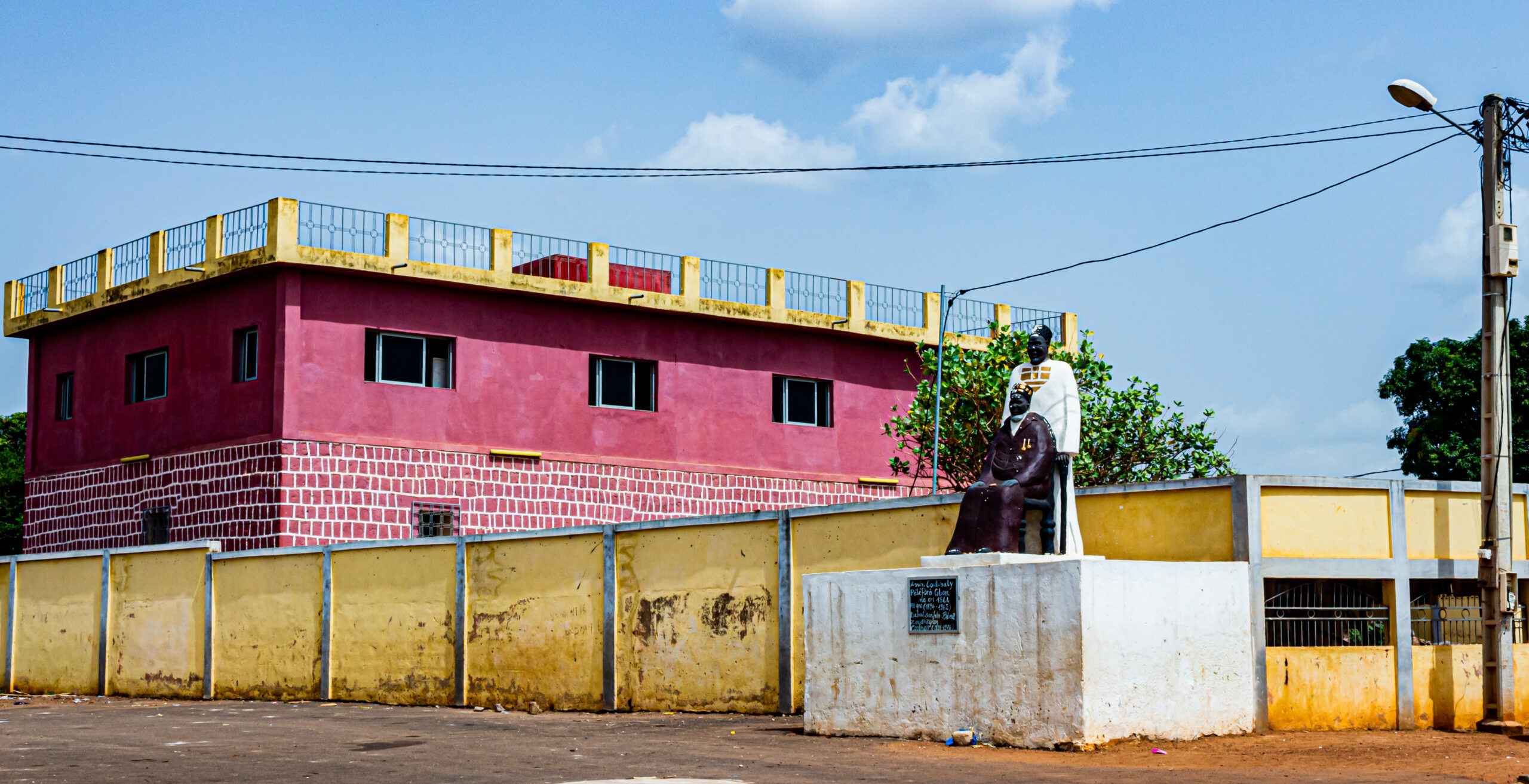 Le musée Peleforo Gbon de Korhogo - ancien domicile du patriarche Gbon.