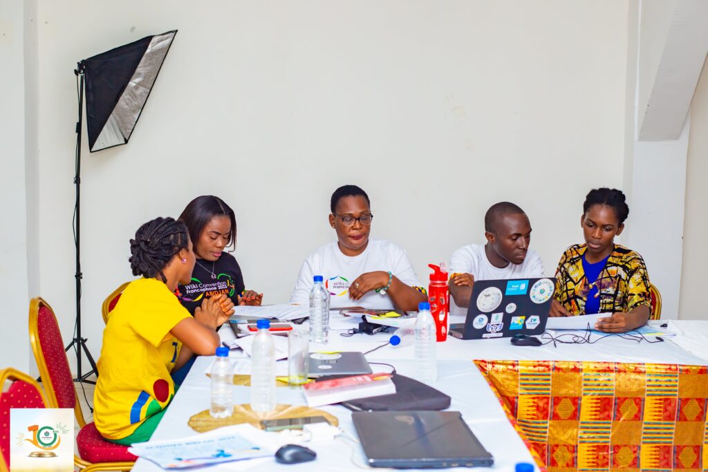 Groupe de discussion lors de l'atelier 1