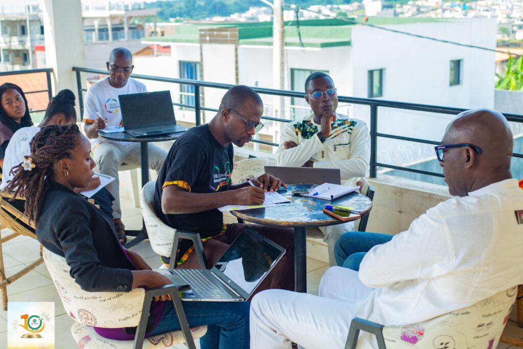 Groupe de discussion lors de l'atelier - 4