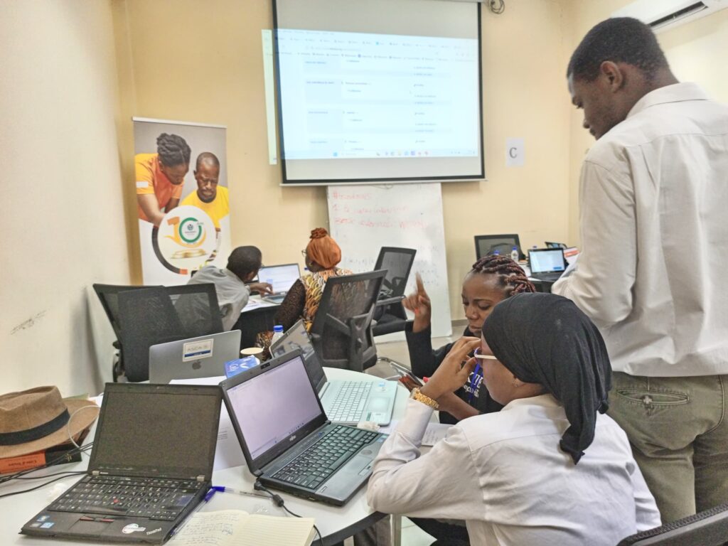 Participants à l'atelier de formation Wikispecies