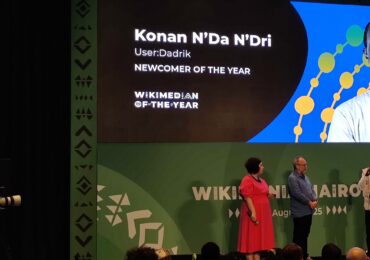 Dadrik - Wikimedia of the year - newcomer