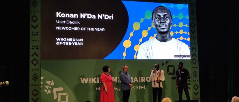 Dadrik - Wikimedia of the year - newcomer